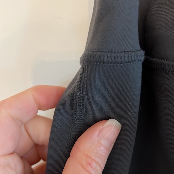 ALO Yoga High Waist Moto Legging with Mesh Inserts - Picture 6 of 7